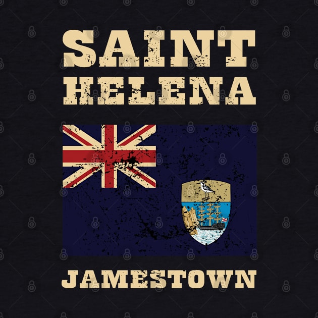 Flag of Saint Helena by KewaleeTee